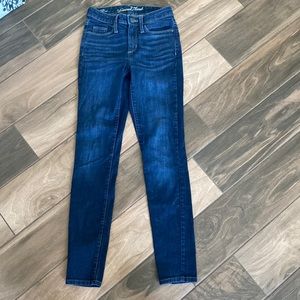 Universal Thread high rise skinny jeans 00 24
